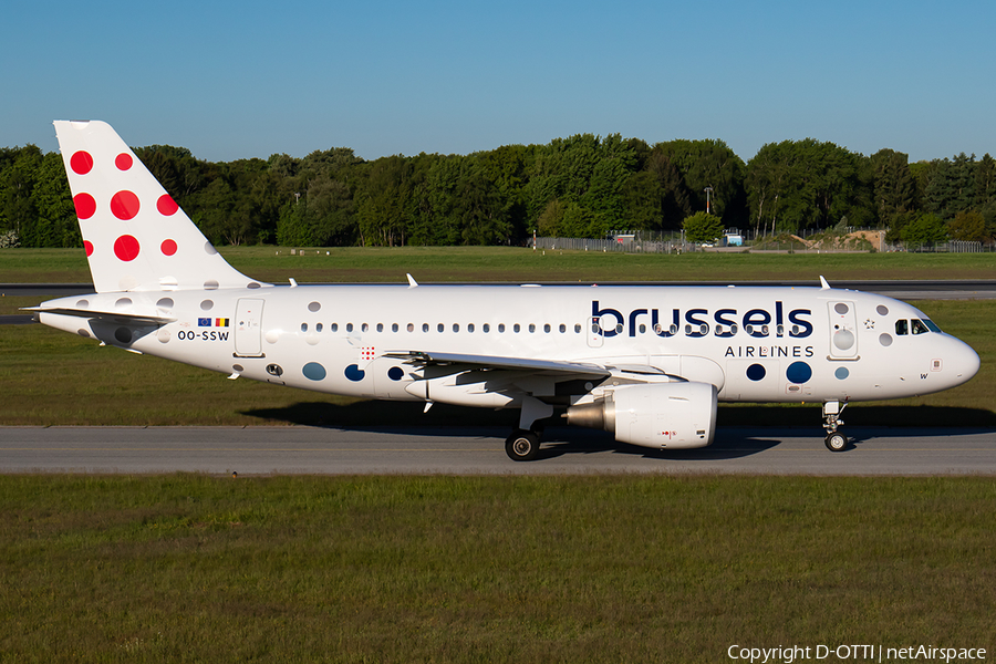 Brussels Airlines Airbus A319-111 (OO-SSW) | Photo 679977