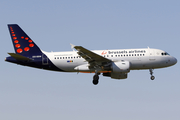 Brussels Airlines Airbus A319-111 (OO-SSW) at  Warsaw - Frederic Chopin International, Poland