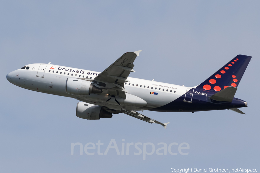 Brussels Airlines Airbus A319-111 (OO-SSX) | Photo 165776