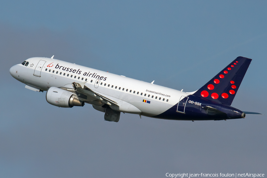 Brussels Airlines Airbus A319-111 (OO-SSX) | Photo 233107