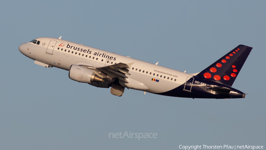 Brussels Airlines Airbus A319-111 (OO-SSX) | Photo 440224