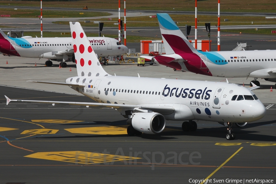 Brussels Airlines Airbus A319-111 (OO-SSX) | Photo 516014