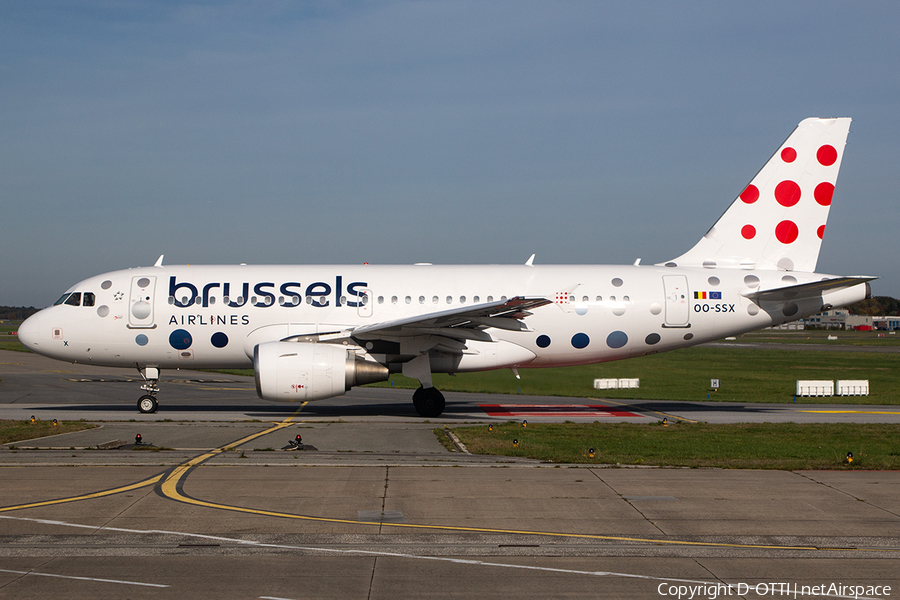 Brussels Airlines Airbus A319-111 (OO-SSX) | Photo 532792