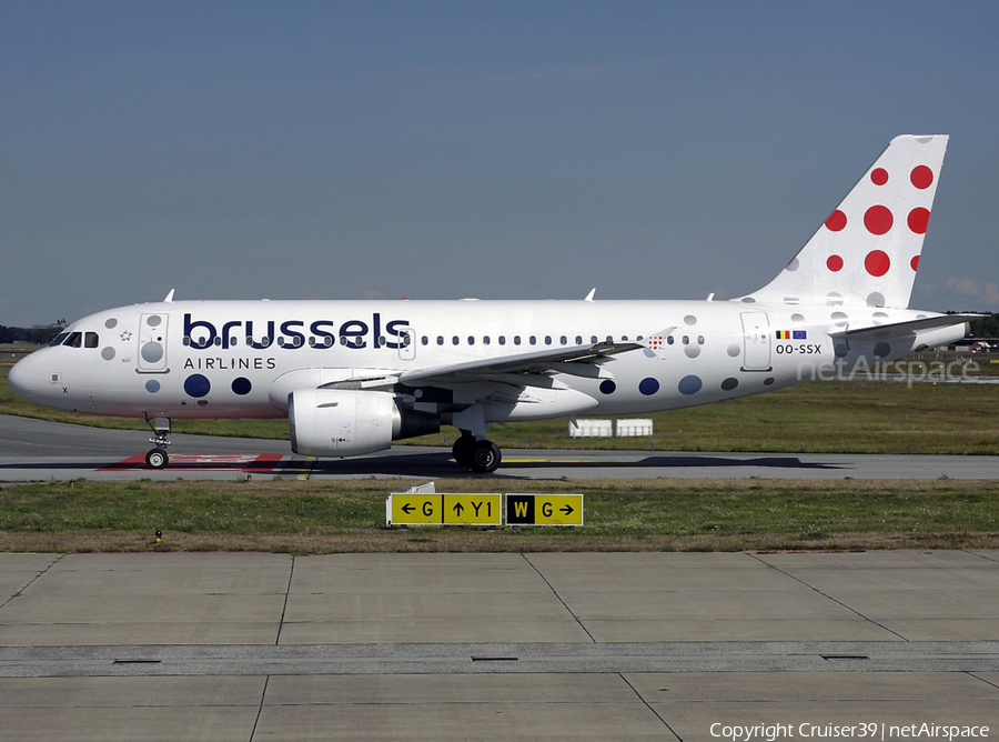 Brussels Airlines Airbus A319-111 (OO-SSX) | Photo 544028