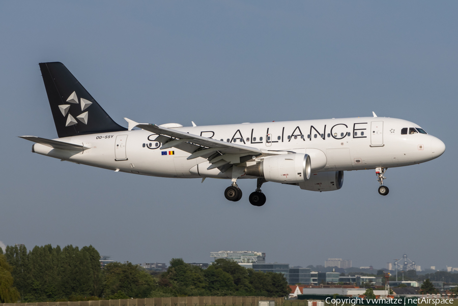 Brussels Airlines Airbus A319-112 (OO-SSY) | Photo 573058