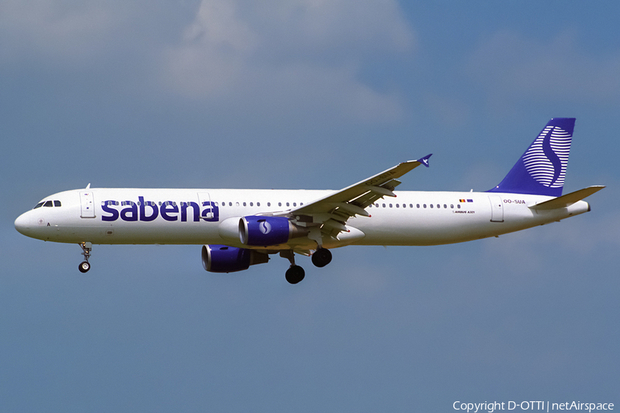 Sabena Airbus A321-211 (OO-SUA) | Photo 417359