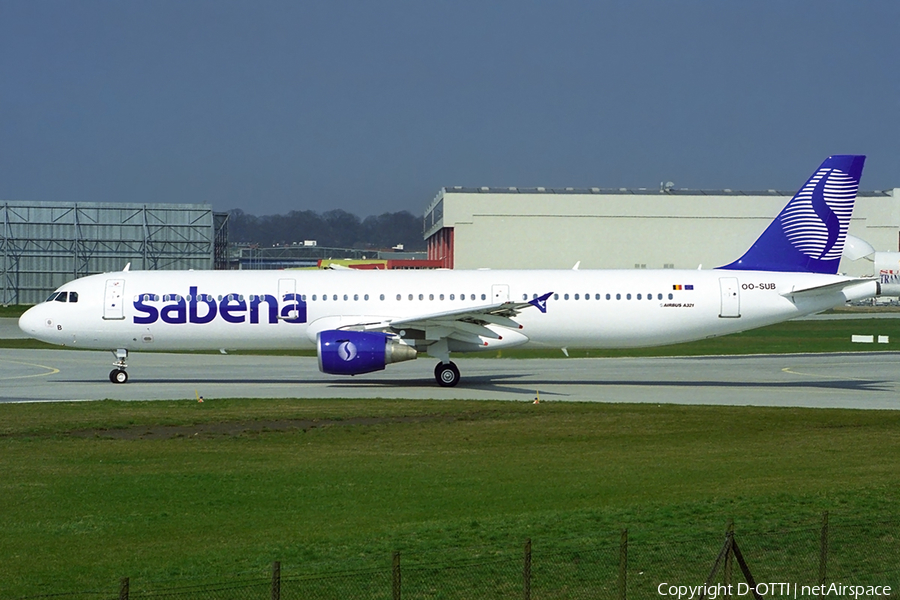 Sabena Airbus A321-211 (OO-SUB) | Photo 389273