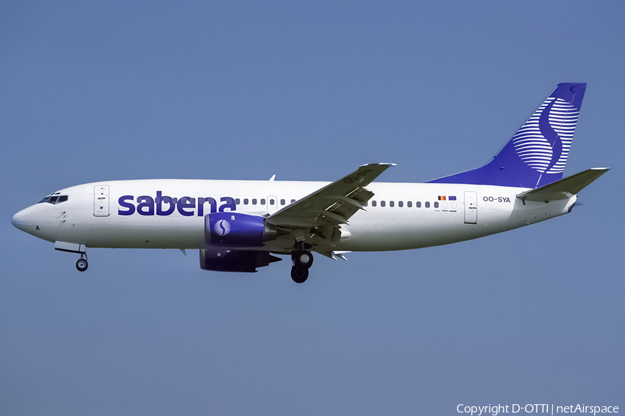 Sabena Boeing 737-329 (OO-SYA) | Photo 417325