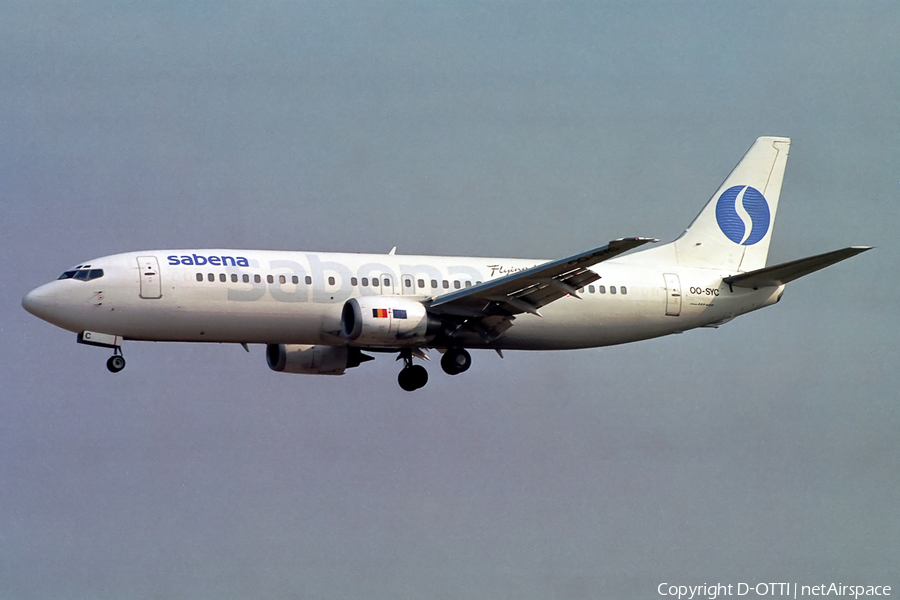 Sabena Boeing 737-429 (OO-SYC) | Photo 145496