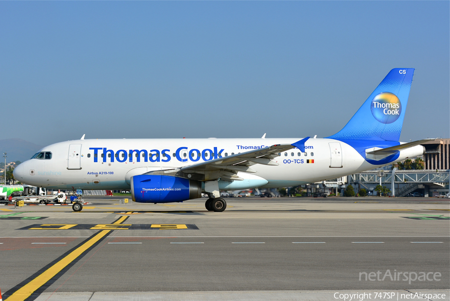 Thomas Cook Airlines Belgium Airbus A319-132 (OO-TCS) | Photo 31975