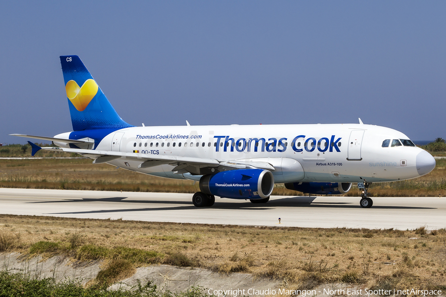 Thomas Cook Airlines Belgium Airbus A319-132 (OO-TCS) | Photo 97388