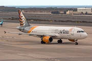 VLM Airlines Airbus A320-212 (OO-TCT) at  Gran Canaria, Spain