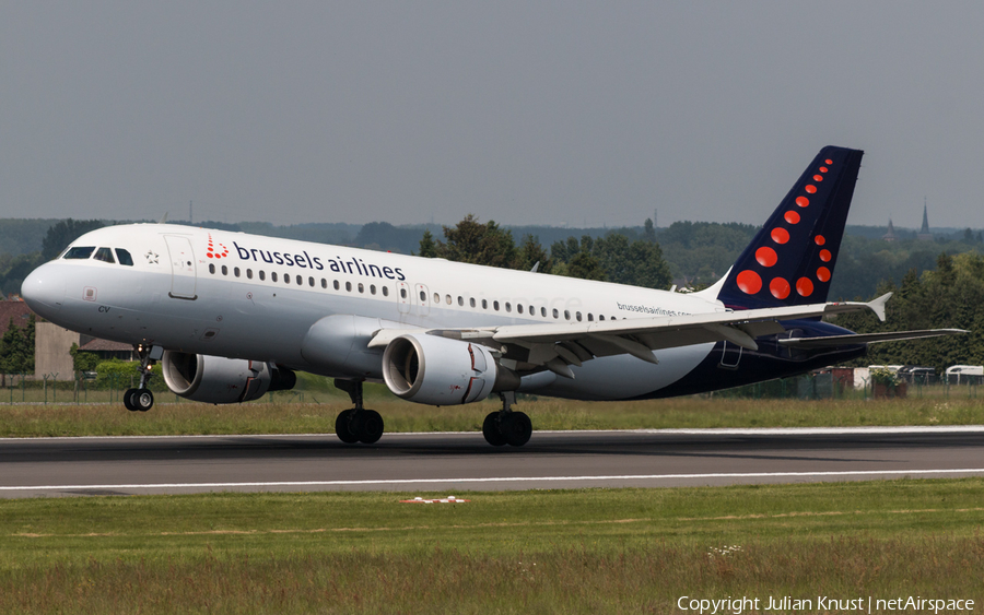 Brussels Airlines Airbus A320-214 (OO-TCV) | Photo 246019