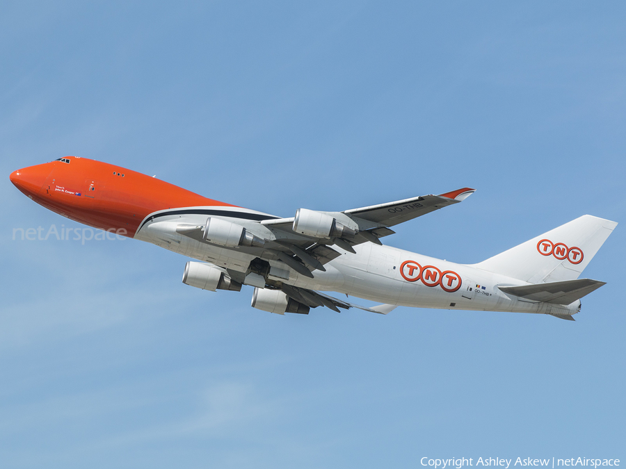 TNT Airways Boeing 747-4HA(ERF) (OO-THB) | Photo 75623