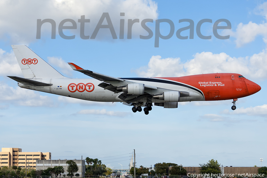 TNT Airways Boeing 747-4HA(ERF) (OO-THB) | Photo 174304