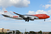 TNT Airways Boeing 747-4HA(ERF) (OO-THB) at  Miami - International, United States