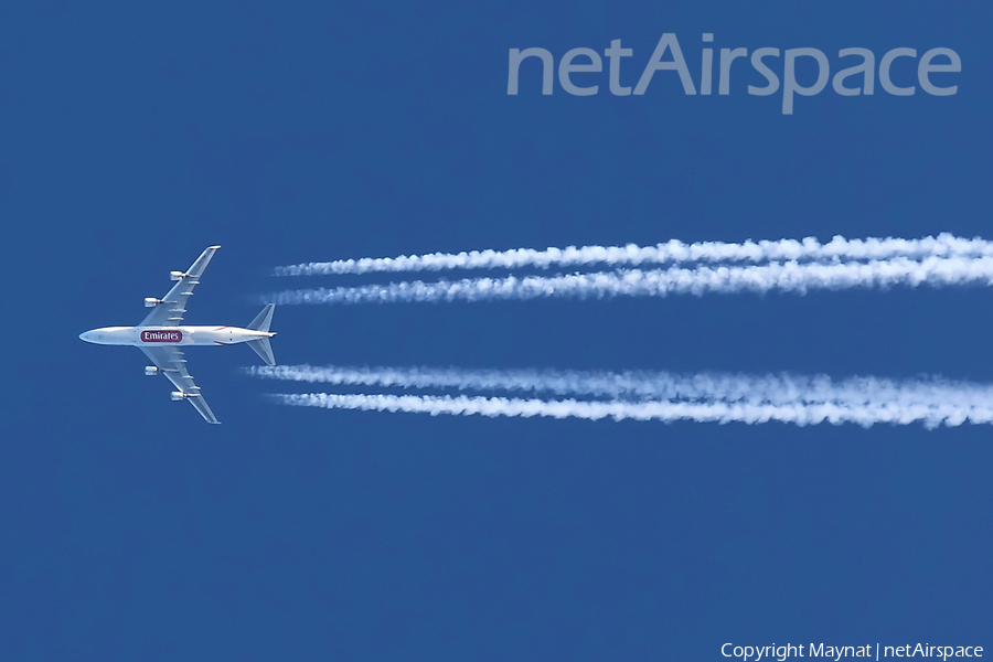 Emirates SkyCargo Boeing 747-4HA(ERF) (OO-THC) | Photo 164458