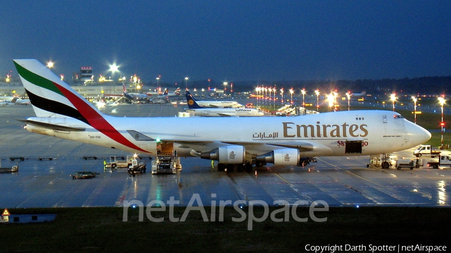 Emirates SkyCargo Boeing 747-4HA(ERF) (OO-THC) | Photo 205862