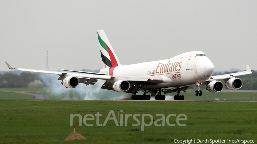 Emirates SkyCargo Boeing 747-4HA(ERF) (OO-THC) | Photo 209653