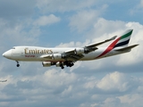 Emirates SkyCargo Boeing 747-4HA(ERF) (OO-THC) at  Frankfurt am Main, Germany
