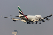 Emirates SkyCargo Boeing 747-4HA(ERF) (OO-THC) at  Frankfurt am Main, Germany