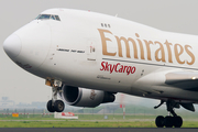 Emirates SkyCargo (TNT) Boeing 747-4HA(ERF) (OO-THD) at  Amsterdam - Schiphol, Netherlands