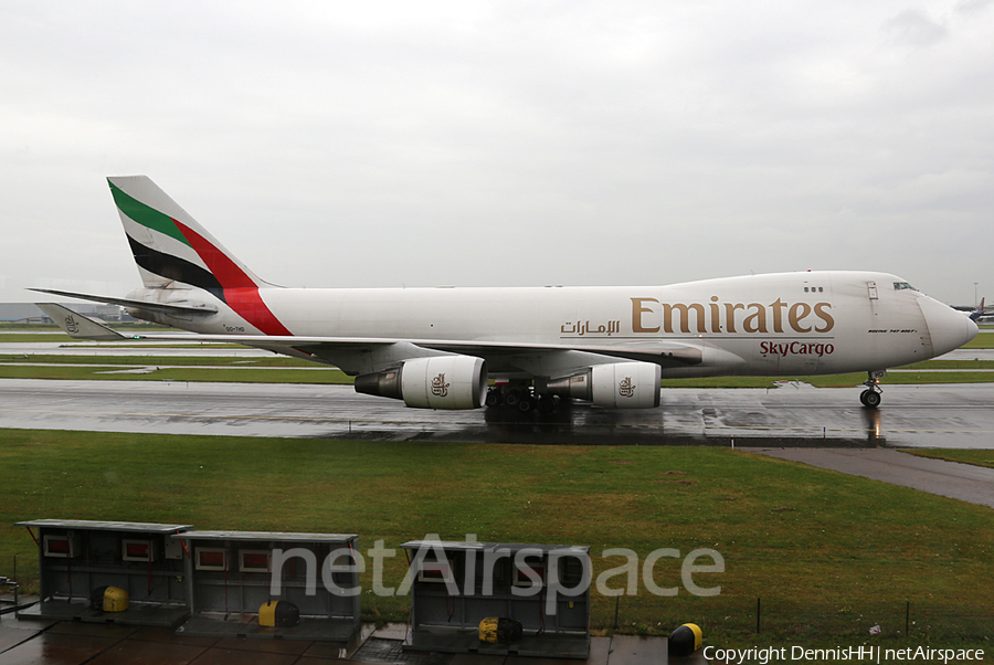 Emirates SkyCargo (TNT) Boeing 747-4HA(ERF) (OO-THD) | Photo 384889