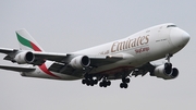 Emirates SkyCargo (TNT) Boeing 747-4HA(ERF) (OO-THD) at  Dusseldorf - International, Germany