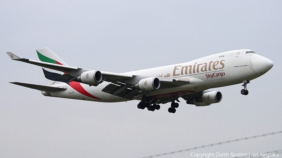 Emirates SkyCargo (TNT) Boeing 747-4HA(ERF) (OO-THD) | Photo 209758