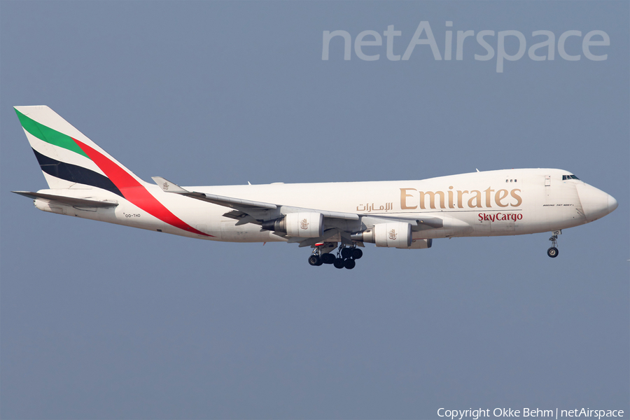 Emirates SkyCargo (TNT) Boeing 747-4HA(ERF) (OO-THD) | Photo 284001