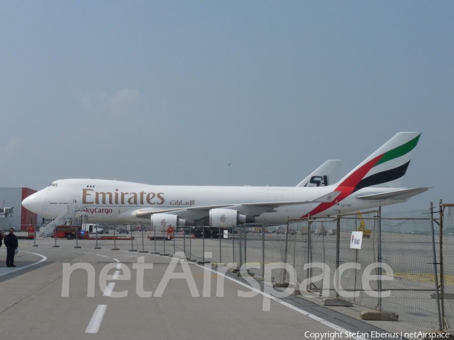 Emirates SkyCargo (TNT) Boeing 747-4HA(ERF) (OO-THD) | Photo 378257