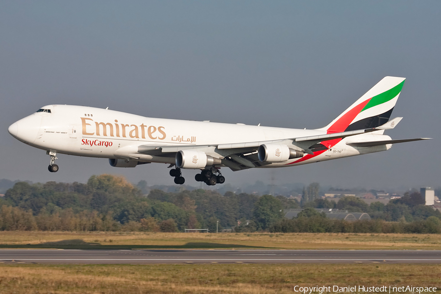 Emirates SkyCargo (TNT) Boeing 747-4HA(ERF) (OO-THD) | Photo 537530