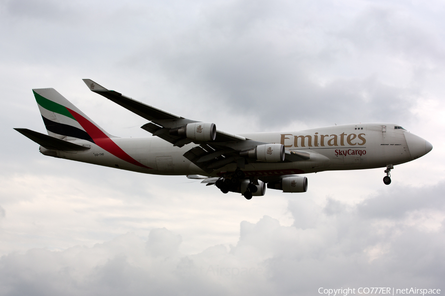 Emirates SkyCargo (TNT) Boeing 747-4HA(ERF) (OO-THD) | Photo 61695