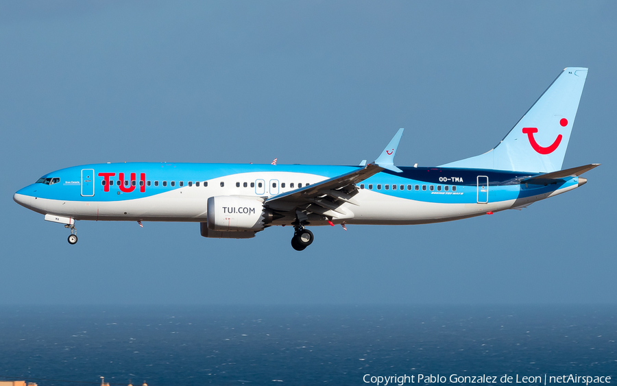 TUI Airlines Belgium Boeing 737-8 MAX (OO-TMA) | Photo 334511