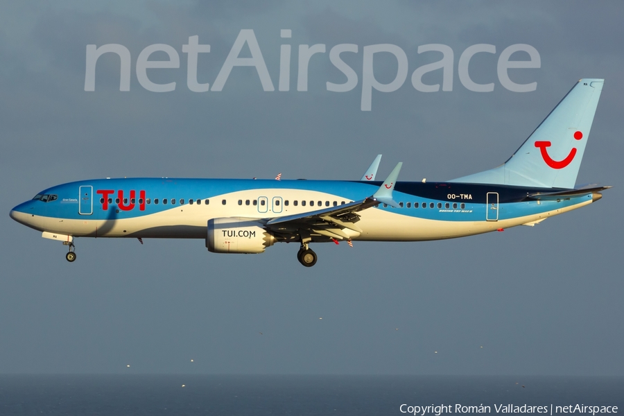 TUI Airlines Belgium Boeing 737-8 MAX (OO-TMA) | Photo 341501