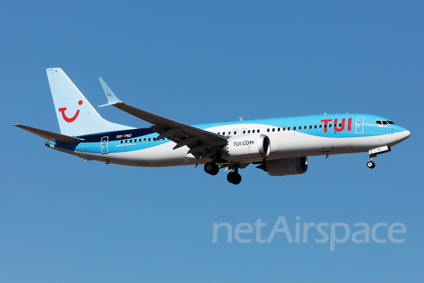 TUI Airlines Belgium Boeing 737-8 MAX (OO-TMZ) at  Tenerife Sur - Reina Sofia, Spain