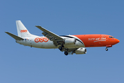 TNT Airways Boeing 737-49R(SF) (OO-TNO) at  Barcelona - El Prat, Spain