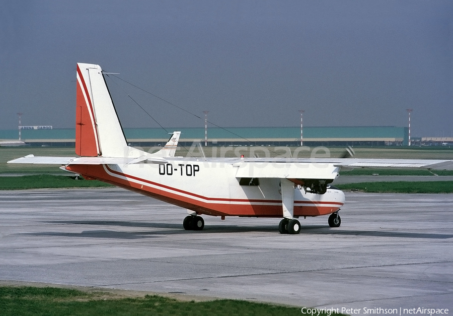 Eurosense Belfotop Britten-Norman BN-2A-27 Islander (OO-TOP) | Photo 216981