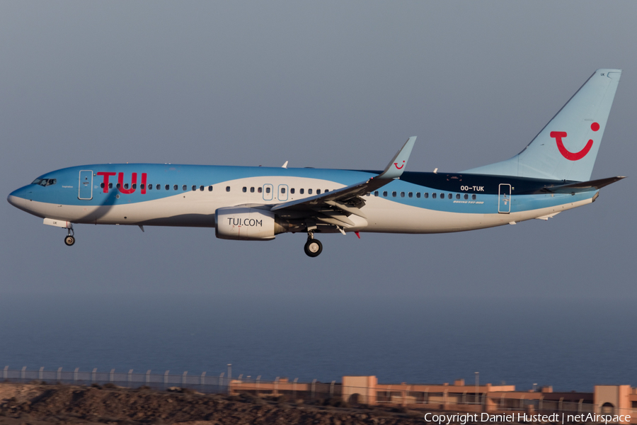 TUI Airlines Belgium Boeing 737-86J (OO-TUK) | Photo 413418