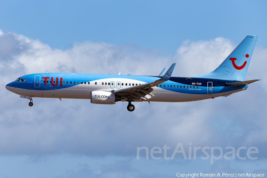 TUI Airlines Belgium Boeing 737-86N (OO-TUX) | Photo 358590