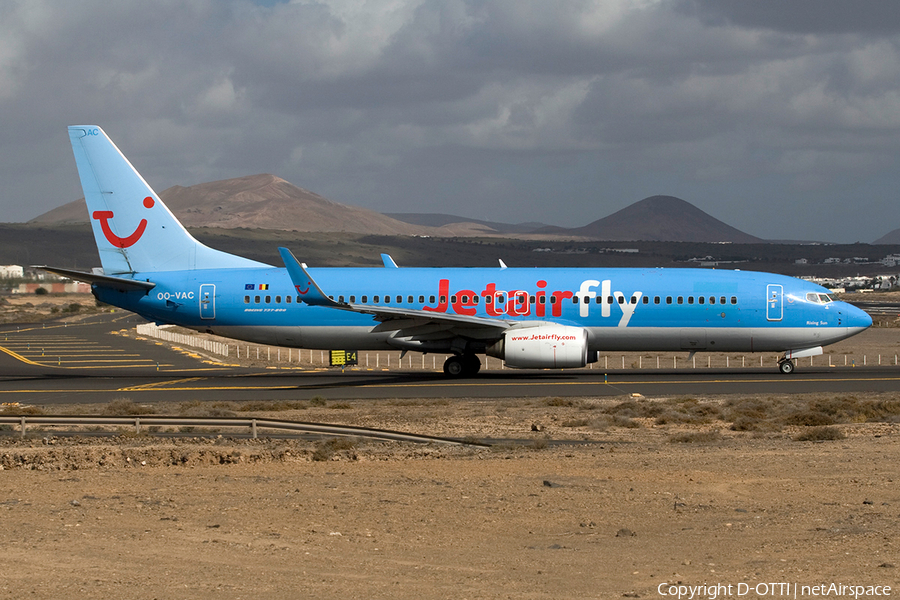 Jetairfly Boeing 737-8BK (OO-VAC) | Photo 271143