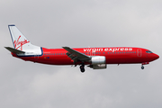 Virgin Express Boeing 737-4Y0 (OO-VBR) at  Barcelona - El Prat, Spain