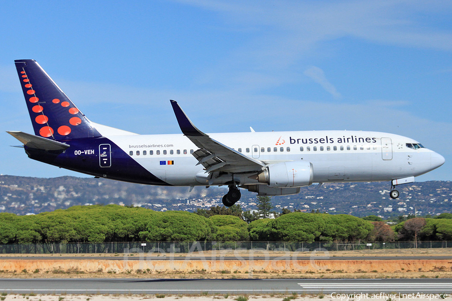 Brussels Airlines Boeing 737-36N (OO-VEH) | Photo 168515