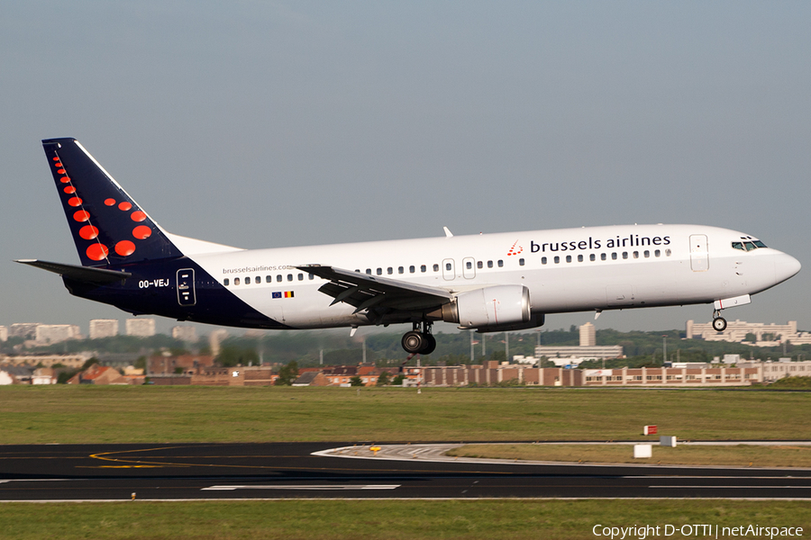 Brussels Airlines Boeing 737-405 (OO-VEJ) | Photo 199701