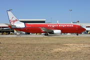 Virgin Express Boeing 737-405 (OO-VEJ) at  Faro - International, Portugal