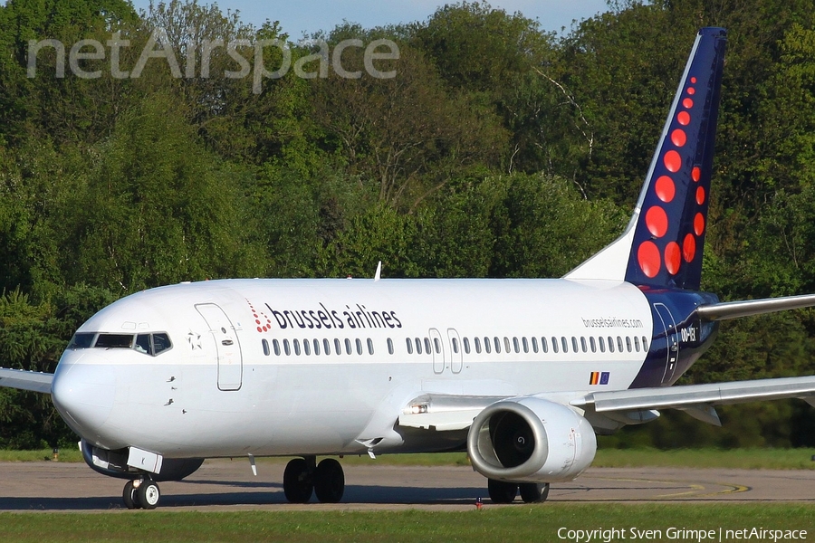 Brussels Airlines Boeing 737-405 (OO-VEK) | Photo 42812