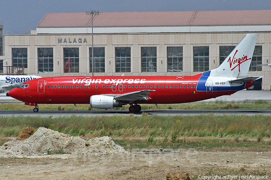 Virgin Express Boeing 737-43Q (OO-VEP) | Photo 306655