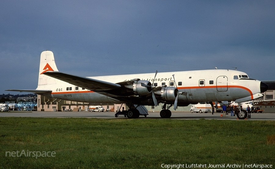 DAT - Delta Air Transport Douglas DC-6B (OO-VFG) | Photo 449325