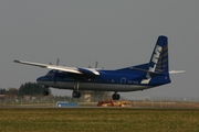 VLM Airlines Fokker 50 (OO-VLE) at  Luxembourg - Findel, Luxembourg