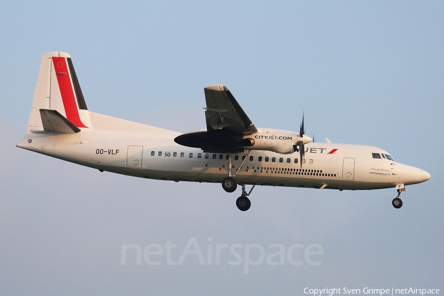 CityJet Fokker 50 (OO-VLF) | Photo 17035